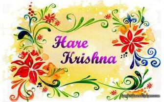 Hare Rama Krishna Wallpaper For Desktop