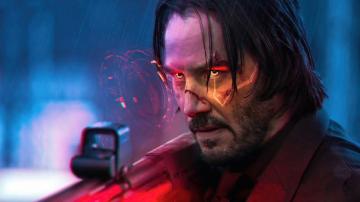 Cyberpunk Keanu Reeves John Wick HD 4k Wallpaper