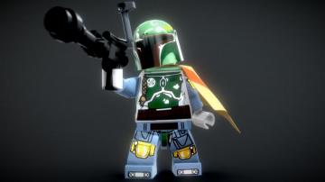 Lego Boba Fett Rigged Buy Royalty 3d Model By Vincent