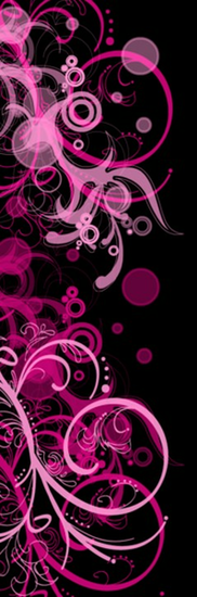 Pink Swirls Background Themes