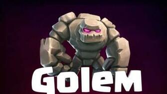 Mazo Con Veneno Y Golem De Clash Royale