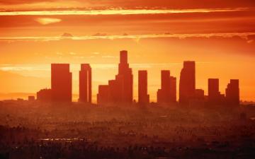 Los Angeles Wallpaper Heat Waves In City