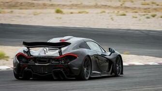 Mclaren P1 Wallpaper Black