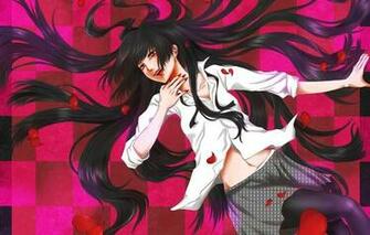 Wallpaper Anime Navel Face Girl Compulsive Gambler