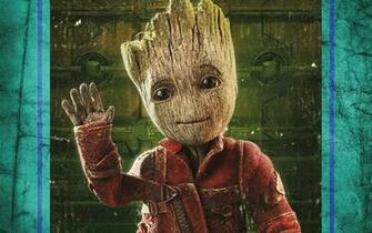 Wallpaper Baby Groot Guardians Of The Galaxy