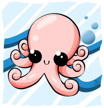 Cute Octopus By Jedec