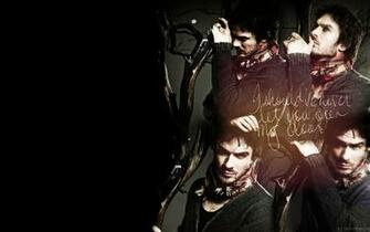 Ian Somerhalder The Vampire Diaries Tv Show Wallpaper