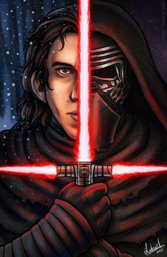 Star Wars Tfa Kylo Ren By Lukael Art