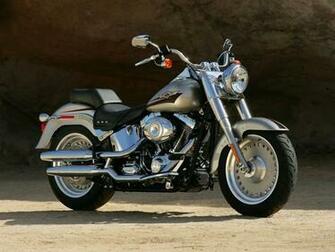 Davidson Flstf Fat Boy Front Angle Harley