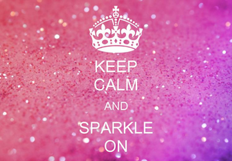 Keep Calm And Sparkle On Carry Image Generator