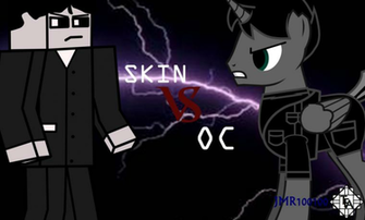 Minecraft Avatar Skin Vs Mlp Pony Oc By Jmr Artvisivae On
