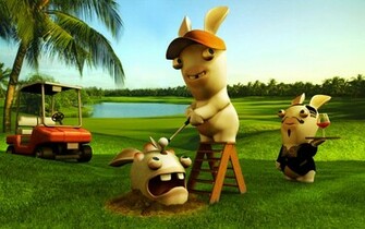 Tag Funny Rayman Raving Rabbids Wallpaper Background Photos