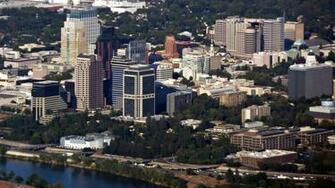 Aerial Downtown Sacramento Wallpaper City