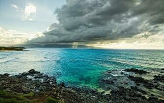 Stormy Sky And Sea Wallpaper Pictures