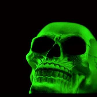 Phosphorescent Skull 17k Wallpaper And Background