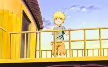 Naruto Kid On A Bridge Widescreen Wallpaper By Psy5510