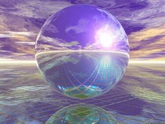 Blue Orb Wallpaper HD