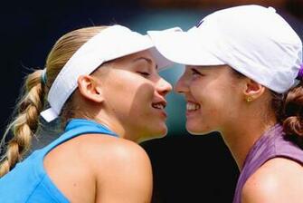 Anna Kournikova X Martina Hingis Wallpaper And Background Image