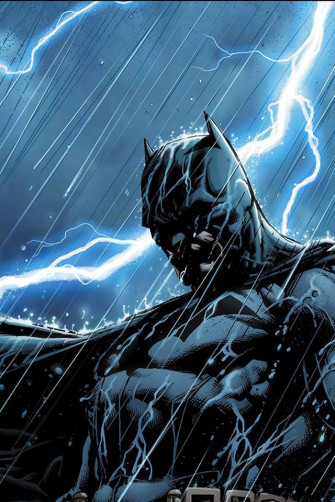 Ios7 Detective Comics Batman Rain Parallax HD iPhone iPad