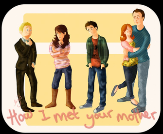 How I Met Your Mother By Lizeeeee Fan Art Digital Drawings Movies
