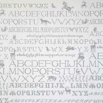 Shop Wallpaper Non Woven Cross Stitch Black On