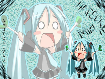 Cute Miku Hatsune Wallpaper Chibi