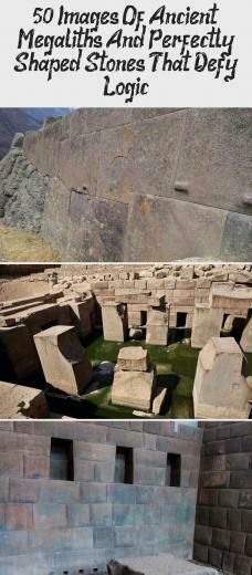 Image Of Ancient Megaliths And Perfectly Shaped Stones That