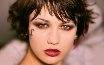 Olga Kurylenko Hitman Wallpaper Red Lips
