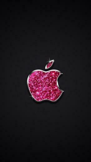 Wallpaper Pink iPhone5 Apples Girly iPhone