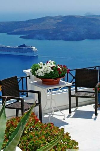 Santorini Wallpaper Pc F76r34y Wallperio