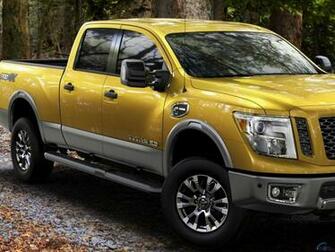 Wallpaper Pickup Nissan Titan Xd X