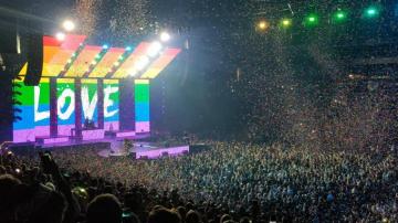 Took This Pic During A Panic At The Disco Concert