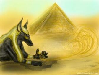 Anubis Egyptian God Wallpaper In The Heart Of Egypt