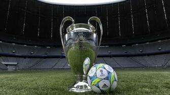 Uefa Champions League Trophy Desktop Wallpaper