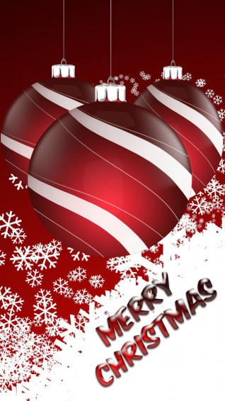 iPhone Wallpaper Christmas Tjn Merry