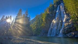 Falls Waterfall Wallpaper Virgin