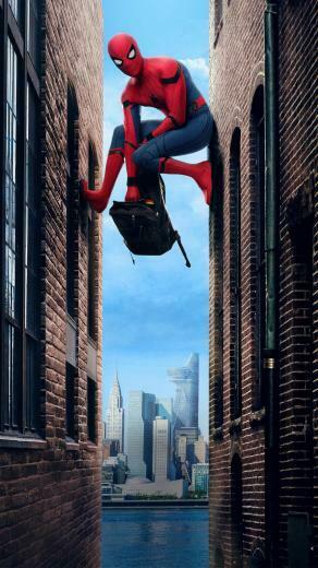 Spider Man Homecoming Phone Wallpaper