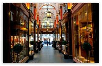 Shopping Arcade HD Desktop Wallpaper Widescreen High Definition