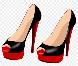 High Heels Cartoon Shoes Transparent Background