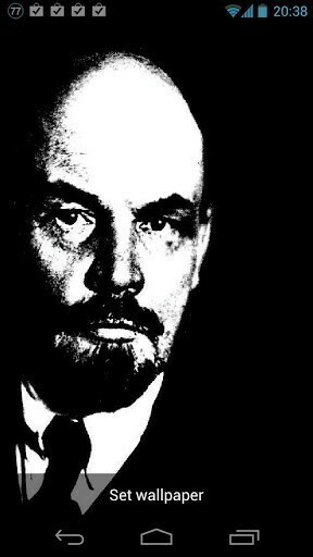 Bigger Vladimir Lenin Live Wallpaper For Android Screenshot