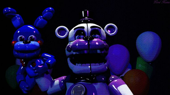 Free download Funtime Freddy y Bonnie HD Wallpaper Background Image