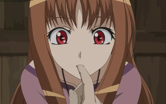 Holo Spice And Wolf Wallpaper