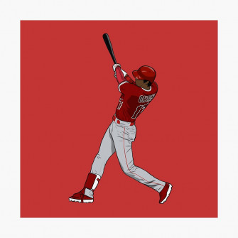 Shohei Ohtani Los Angeles Anaheim Baseball Poster By