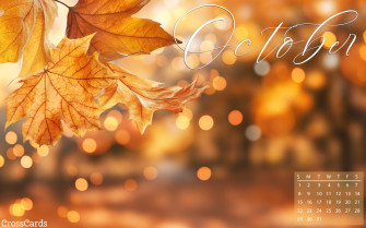 October Wallpaper