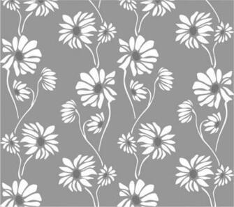 Delicate Floral Pattern Wallpaper Stencil Buy Online Now