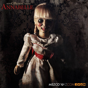 The Conjuring Scaled Prop Replica Annabelle Doll Cm Mezco Toys