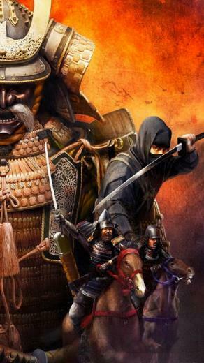 Shogun Samurai Blackberry Wallpaper HD Phone Background