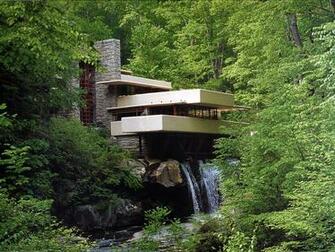 Pennsylvania Fallingwater Frank Lloyd Wright Famous Buildings And