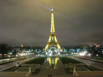 Paris Eiffel Tower At Night