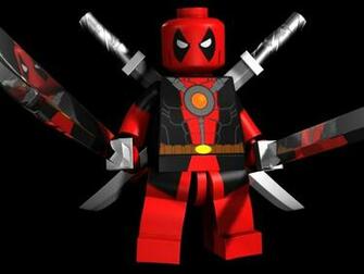 Deadpool Lego Minifigure By Marvinrmendoza